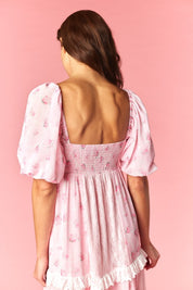 Marguerite Floral Lace Tiered Maxi Dress