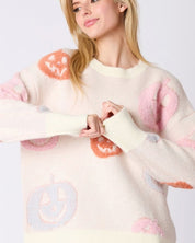Autumn Charm Pumpkin Sweater
