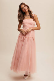 Anastasia Mesh Maxi Dress