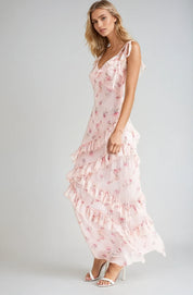 Garden of Reverie Ruffle Gown