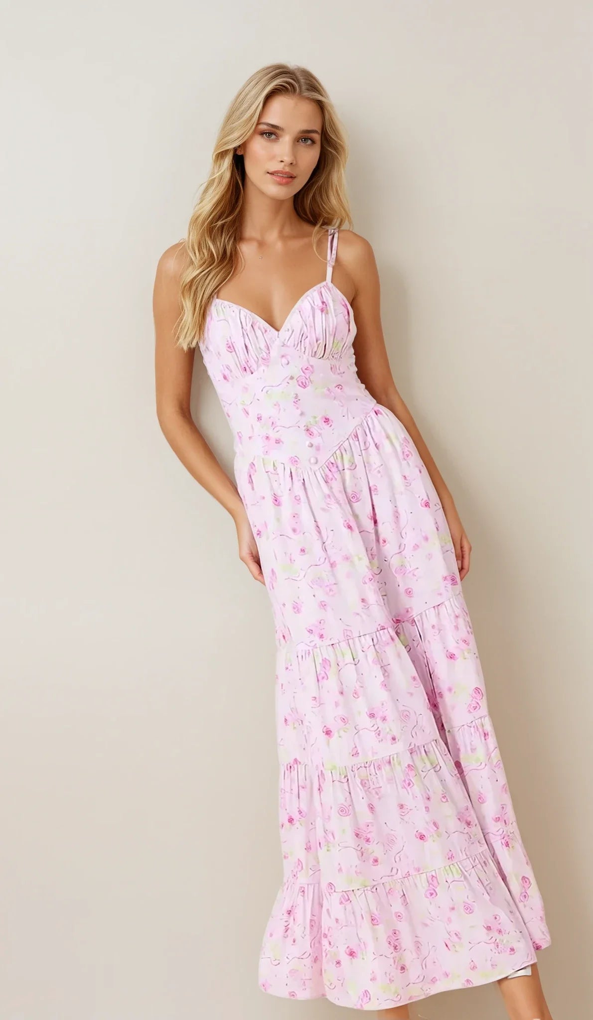 Rosalee Floral Maxi Dress