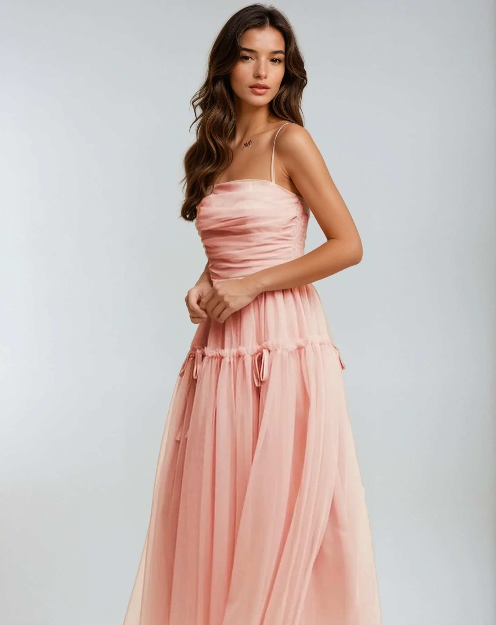 Anastasia Mesh Maxi Dress
