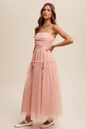 Anastasia Mesh Maxi Dress