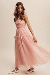 Anastasia Mesh Maxi Dress