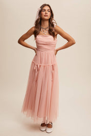 Anastasia Mesh Maxi Dress