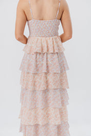 Flora Tiered Floral Maxi Dress