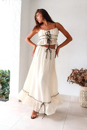 Élodie Ruched Two-Piece Set