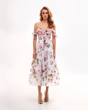 Luciana Flowy Floral Maxi Dress