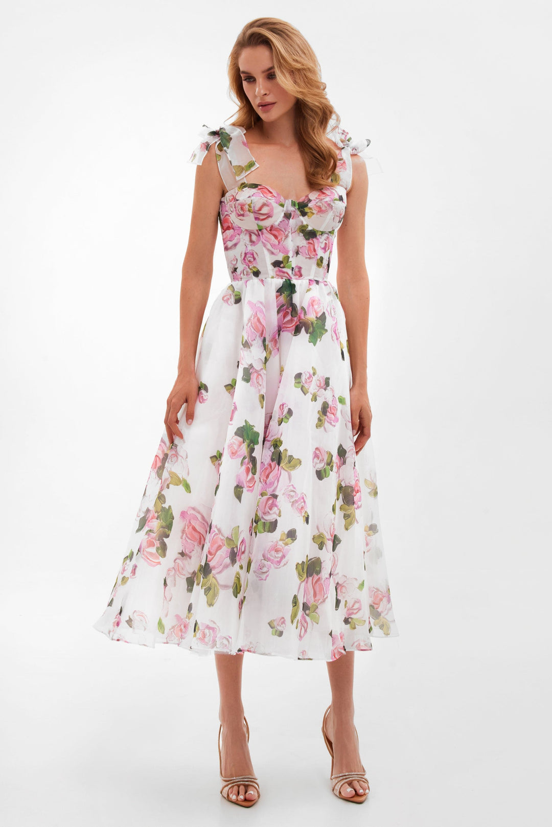 Luciana Flowy Floral Maxi Dress