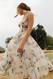 Luciana Flowy Floral Maxi Dress