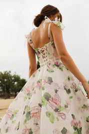 Luciana Flowy Floral Maxi Dress