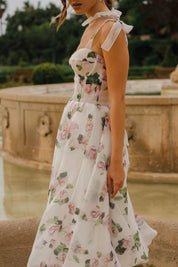 Luciana Flowy Floral Maxi Dress