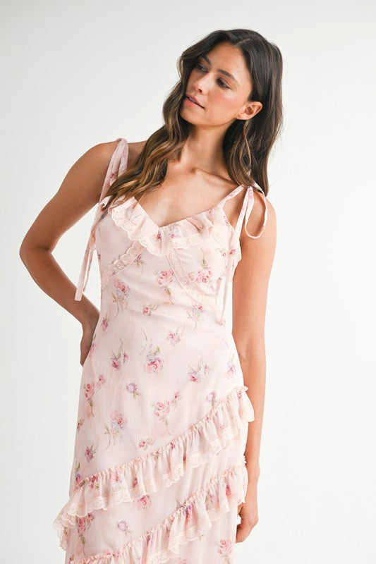 Garden of Reverie Ruffle Gown