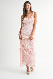 Garden of Reverie Ruffle Gown