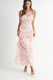 Garden of Reverie Ruffle Gown