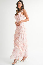 Garden of Reverie Ruffle Gown