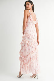 Garden of Reverie Ruffle Gown