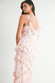 Garden of Reverie Ruffle Gown