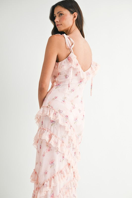 Garden of Reverie Ruffle Gown
