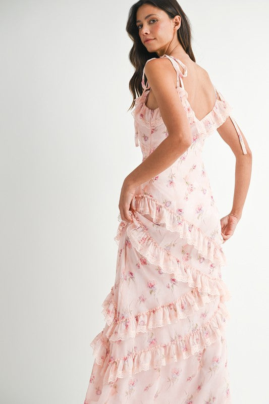Garden of Reverie Ruffle Gown