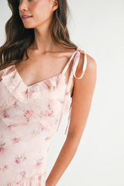 Garden of Reverie Ruffle Gown