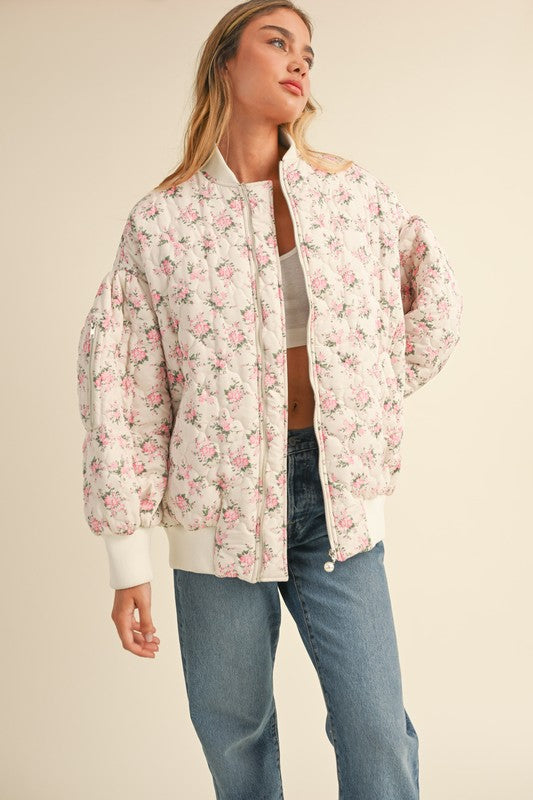 Rose Garden Quilted Jacket