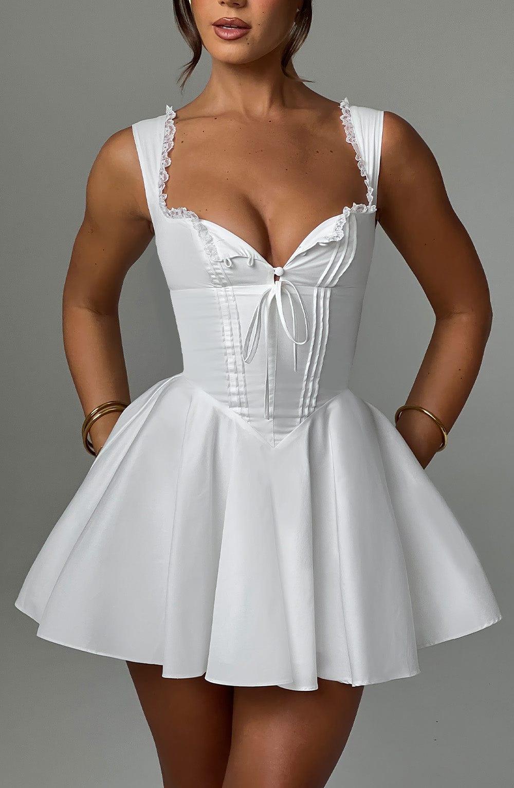 Daisy Halter Mini Dress