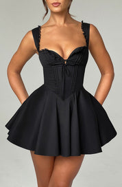 Daisy Halter Mini Dress