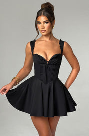 Daisy Halter Mini Dress