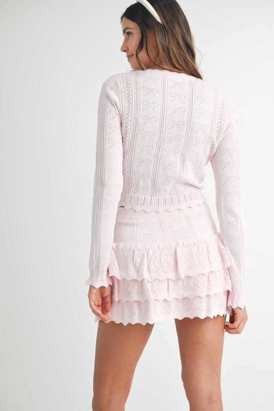 Maribelle Ruffle Knit Set
