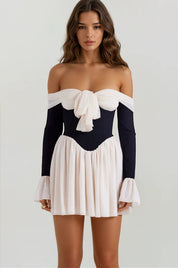Aurora Off-Shoulder Mini Dress