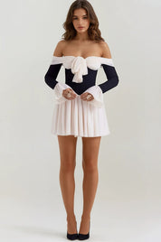 Aurora Off-Shoulder Mini Dress