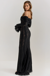 Celeste Off-Shoulder Lace Dress