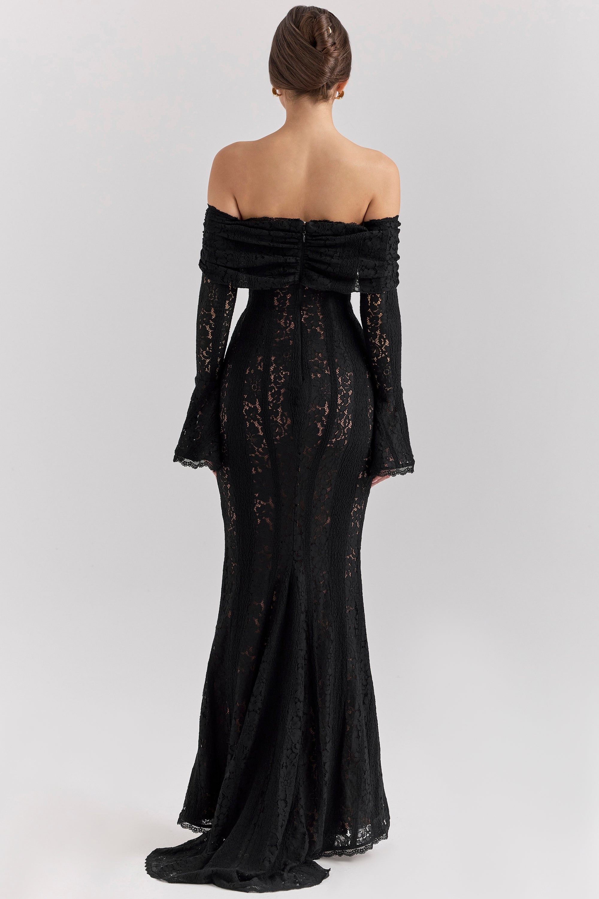Celeste Off-Shoulder Lace Dress