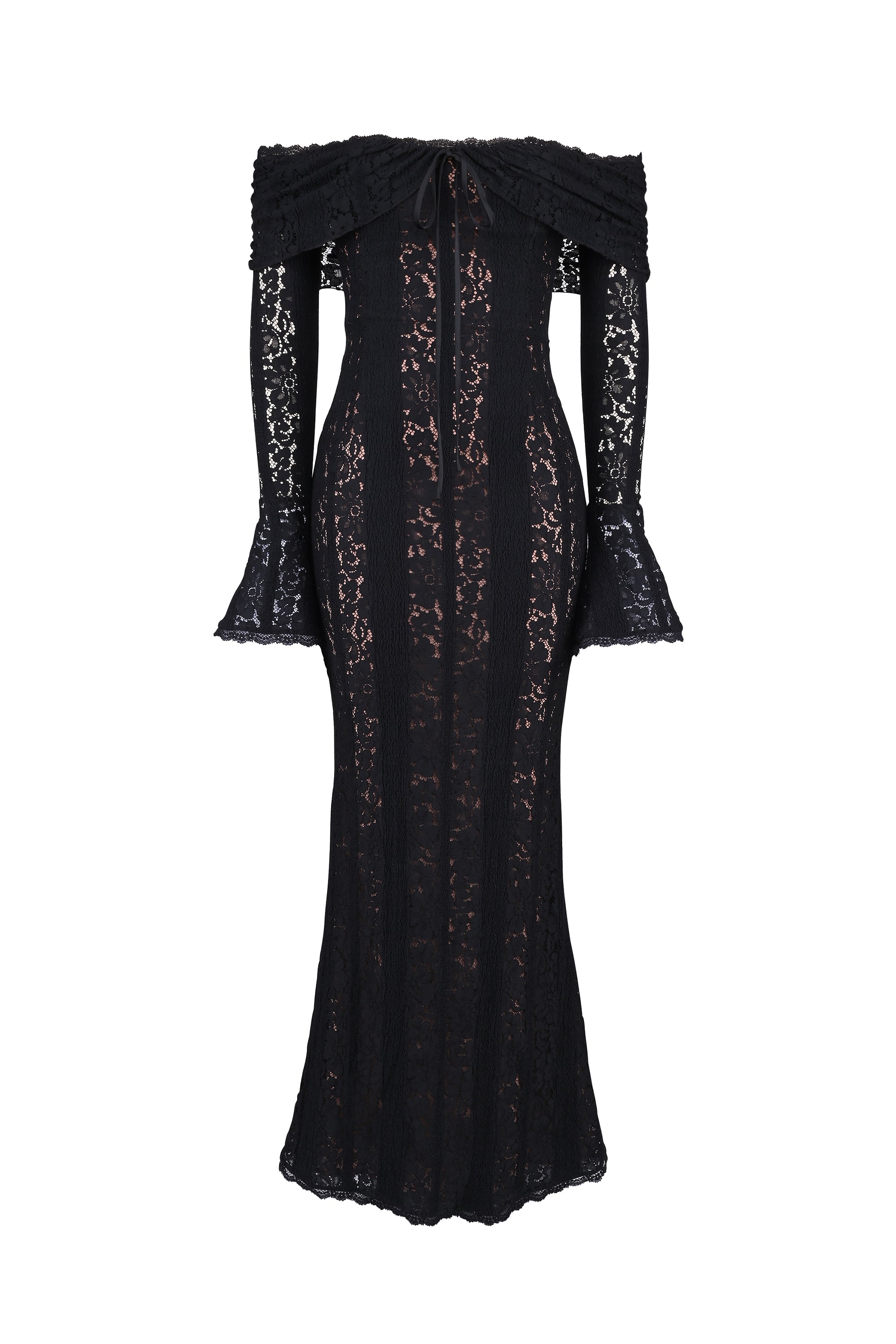 Celeste Off-Shoulder Lace Dress