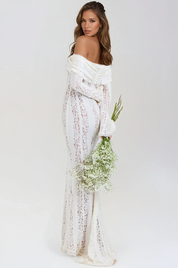 Celeste Off-Shoulder Lace Dress