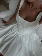Alina Sculpted Mini Dress