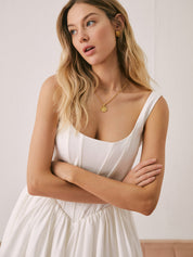 Alina Sculpted Mini Dress