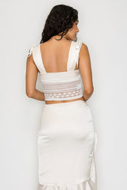 Seraphina Satin Two-Piece Set