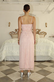 Bow Belle Slip Maxi Dress