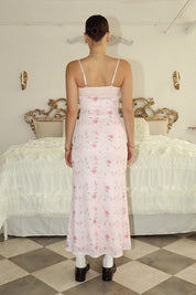 Elina Lace Maxi Slip Dress