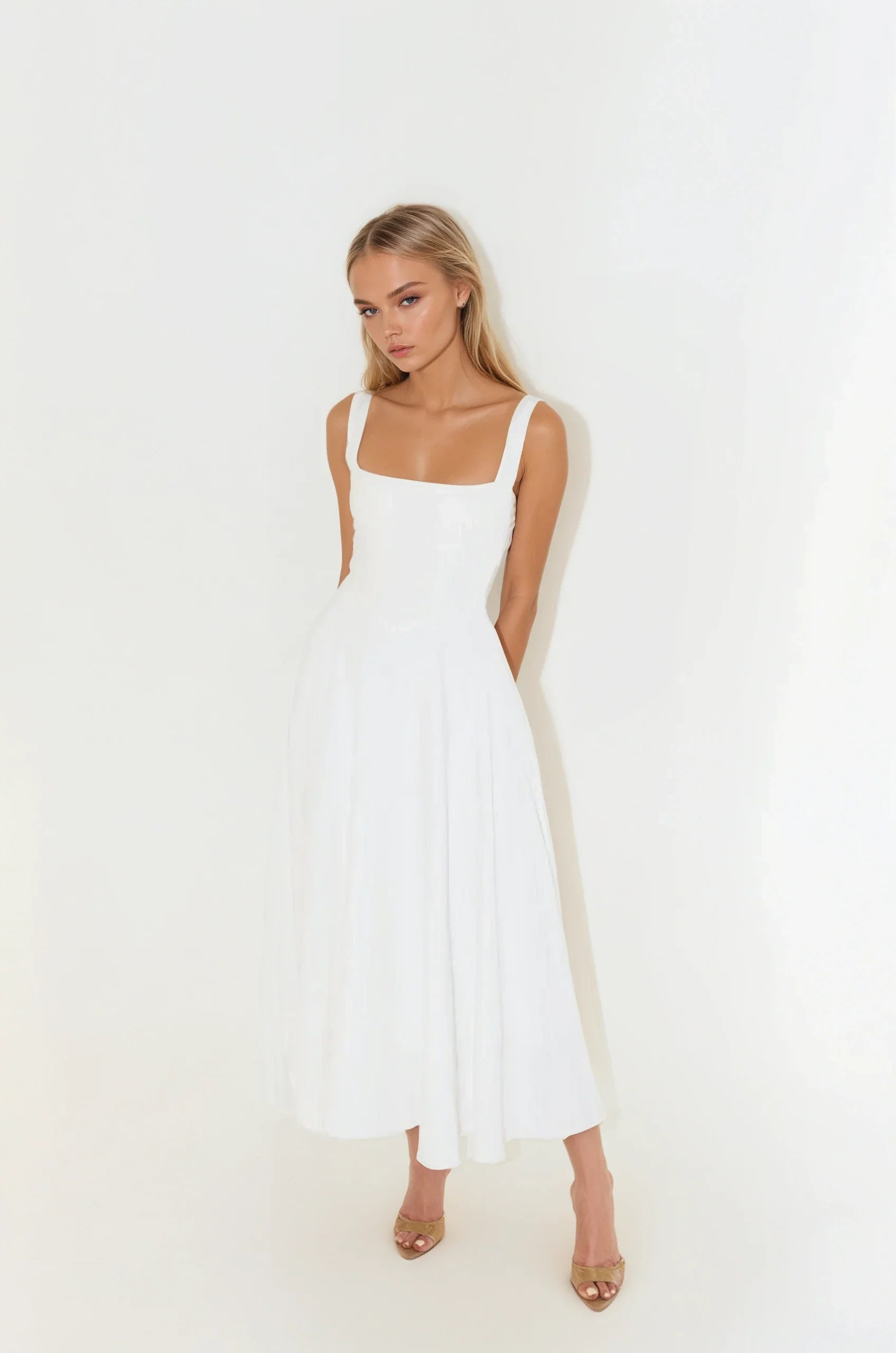 Sofia Classy Midi Dress