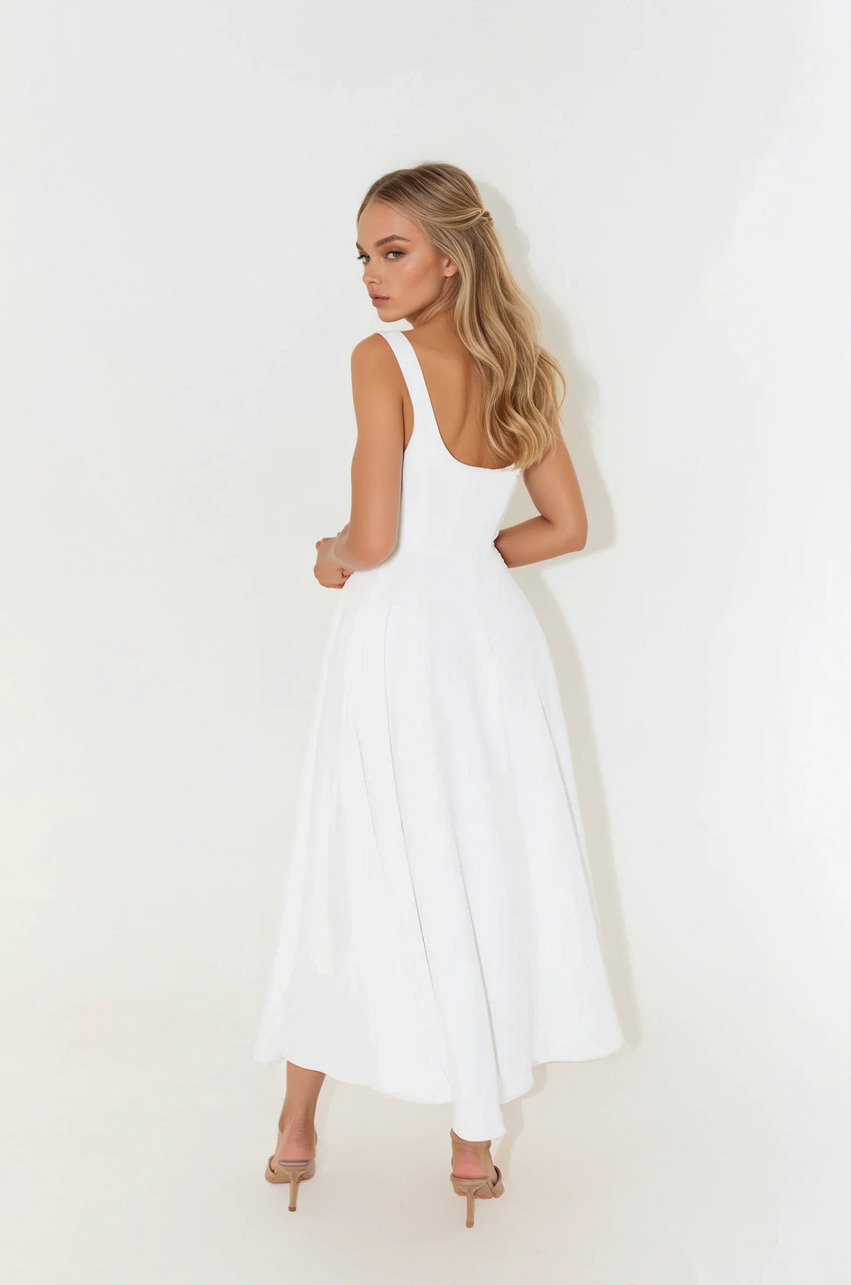 Sofia Classy Midi Dress