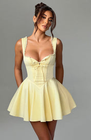 Daisy Halter Mini Dress