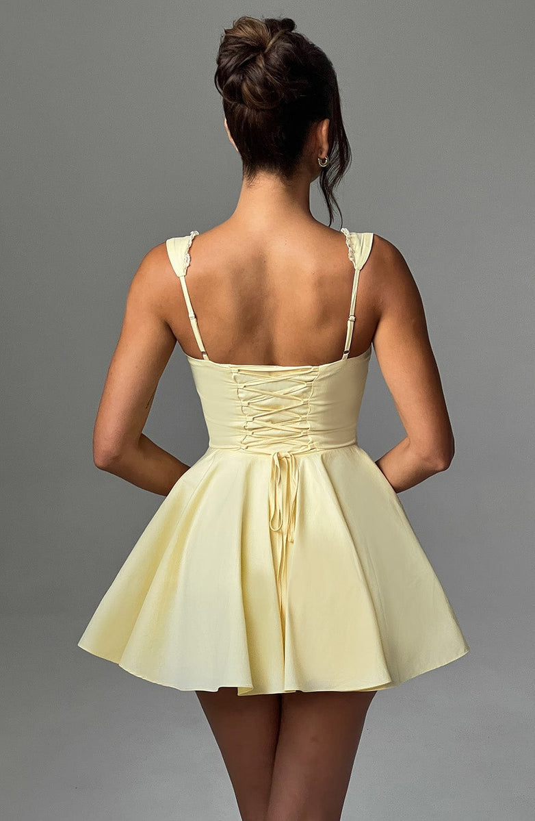 Daisy Halter Mini Dress