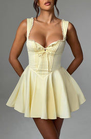 Daisy Halter Mini Dress