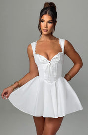 Daisy Halter Mini Dress