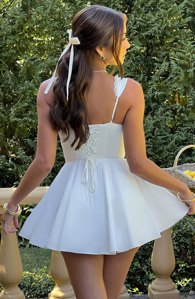 Daisy Halter Mini Dress