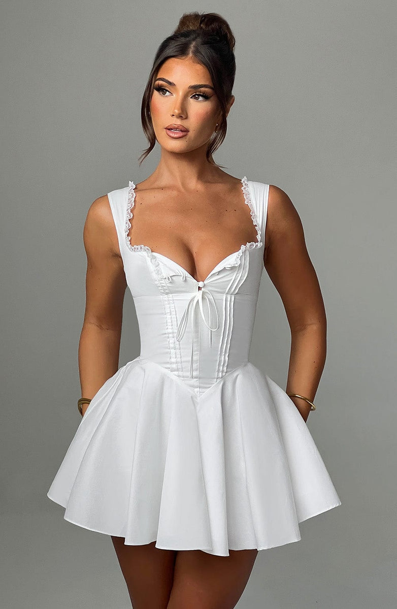 Daisy Halter Mini Dress