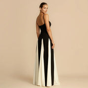 Noir Elegance Maxi Dress